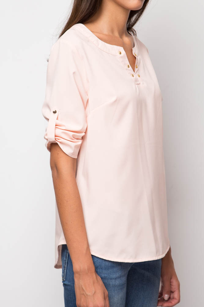 Фото товара 8578, блузка с v-образным вырезом